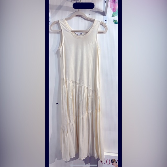 UNIQLO -‎ TIERED SLEEVELESS DRESS UNIQLO AND JW ANDERSON Sz XS - Picture 2 of 8